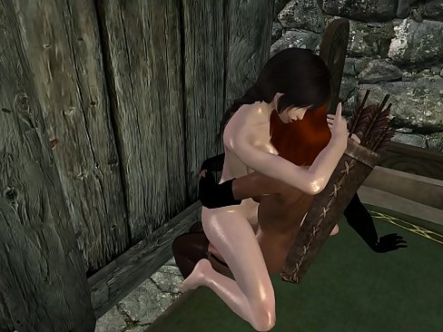 ❤️ 在度假的时候,用的是tsbbe和unpe最大演员的身体, succubus和nord ❤❌ Anal porn❤